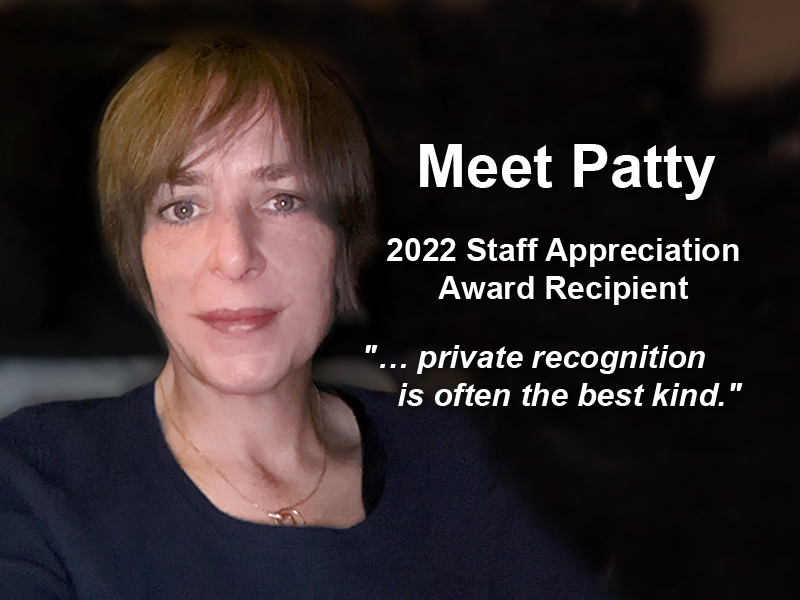 VIDEO: Celebrating Patty's Recognition Award